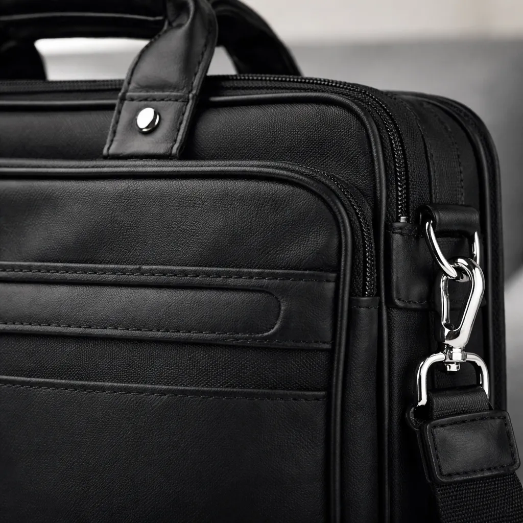 Portafolio Pierre Cardin Porta Notebook Eco Cuero
