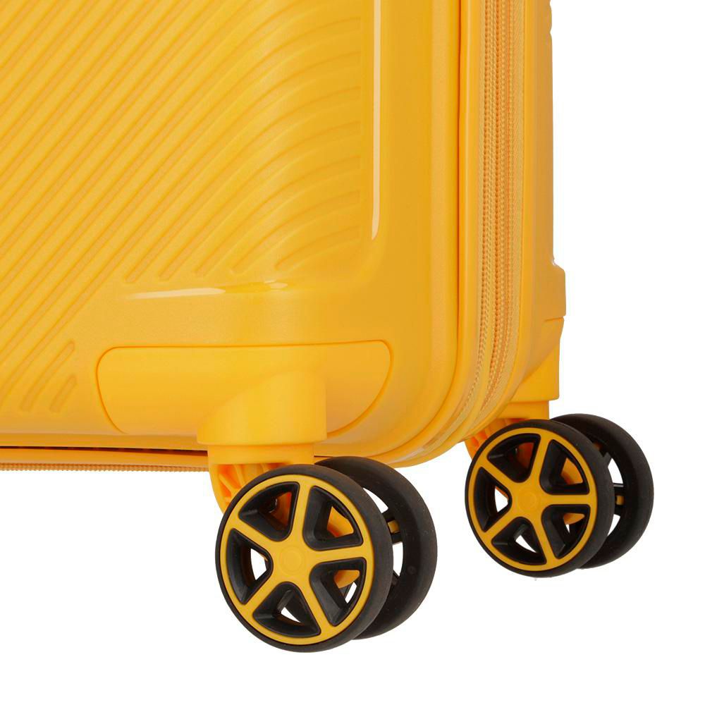Valija American Tourister Kyoto 68cm Mediana Color Amarillo