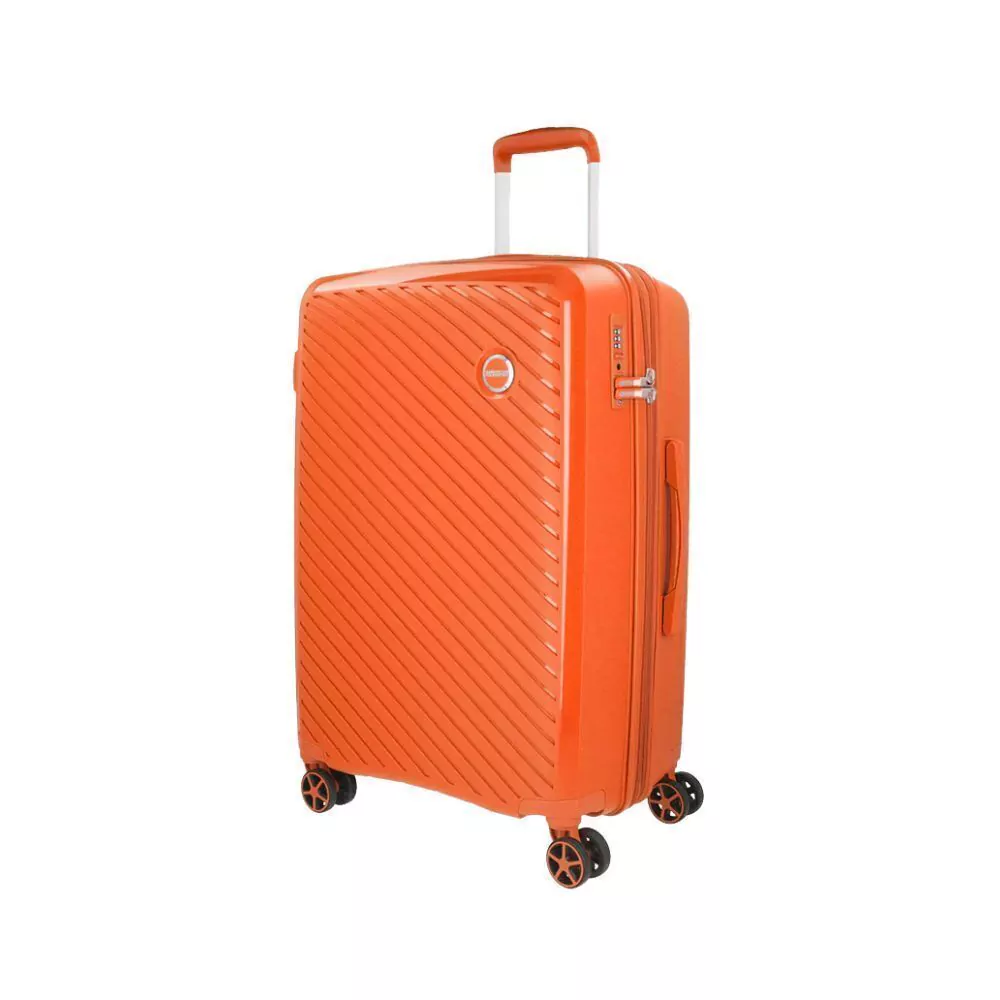 Valija American Tourister Zanzibar 68cm Mediana Color Naranja