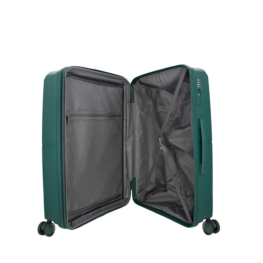 Valija Samsonite Horizons 68cm Mediana PP Verde Oscuro