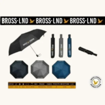 Paragua Bross London P/Hombre Corto Automático