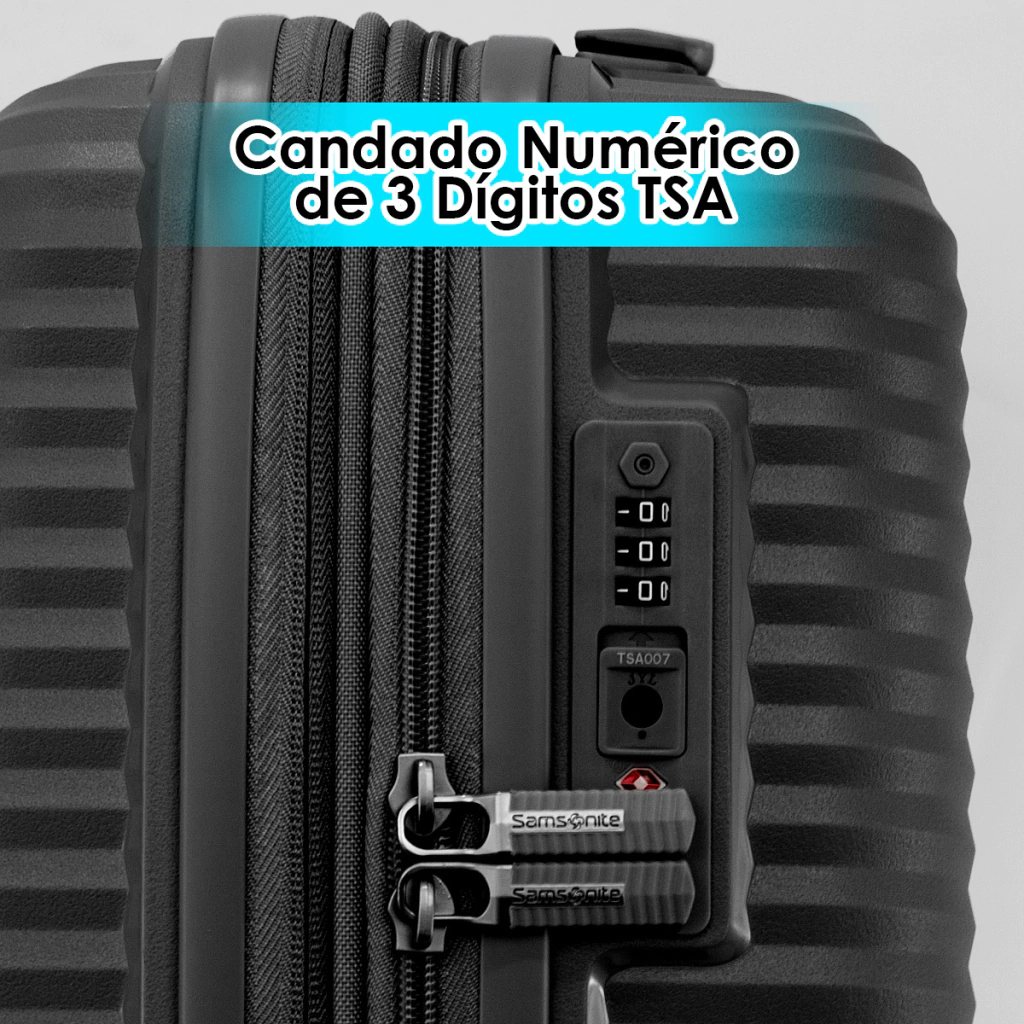Valija Samsonite Varro 75cm Grande PP Color Negro