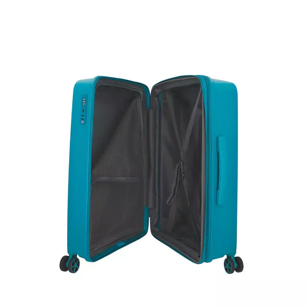 Valija American Tourister Zanzibar 68cm Mediana Color Azul