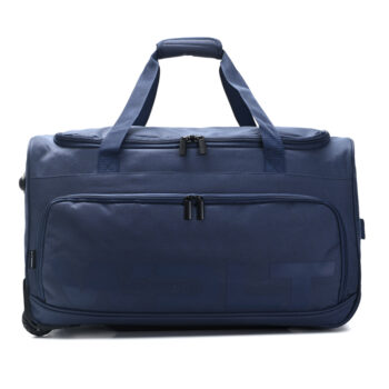 Bolso Wanderlust Con Carro Rueda Tractor Reforzado 24 pulg Azul