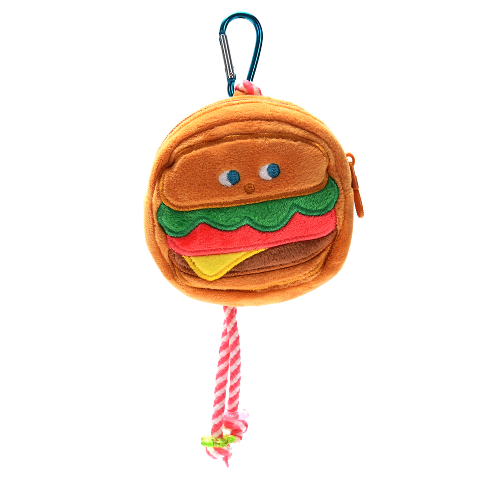 Llavero Skora Bag Charm C/Monedero Forma Hamburguesa