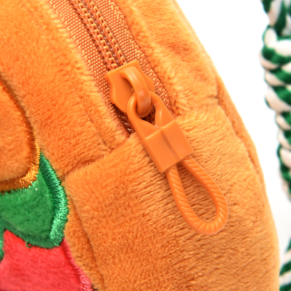 Llavero Skora Bag Charm C/Monedero Forma Hamburguesa