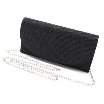 Sobre Skora de fiesta con cadena desmontable Negro/Plata/Dorado
