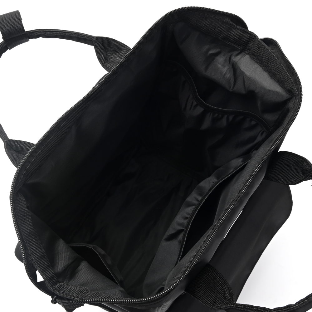 Mochila maternal Skora con cambiador Negra Boca De Pez
