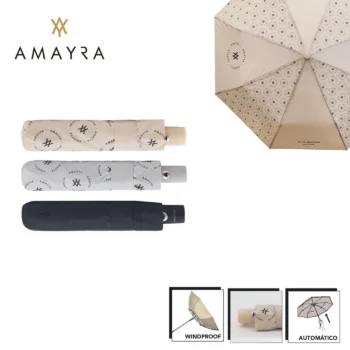 Paragua Amayra P/Dama Corto Automatico Colores Varios
