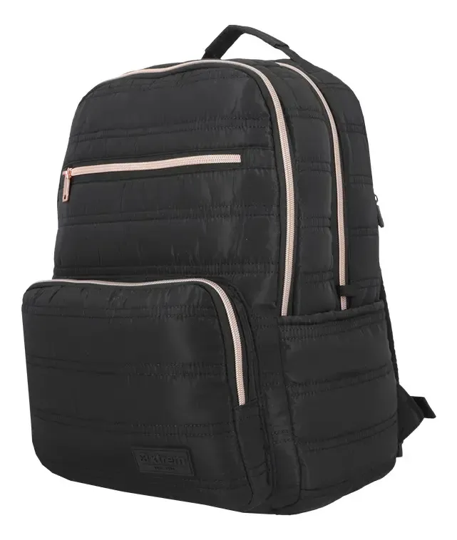 Mochila Xtrem Nebraska P/Notebook Negro/Rosa