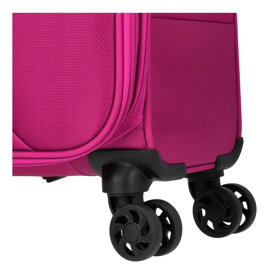 Valija American Tourister Sun Break 24" Mediana Tela Fucsia