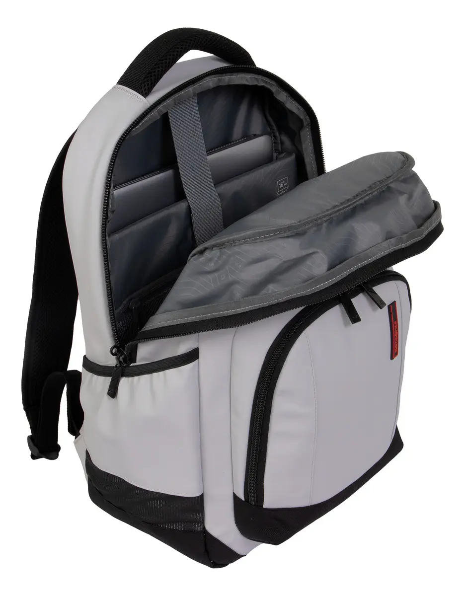 Mochila Samsonite Refraction Bravo P/Notebook Gris Claro