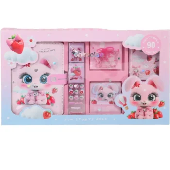 Set Chimola Bunny Con Diario Intimo + Accesorios 90 Pzs