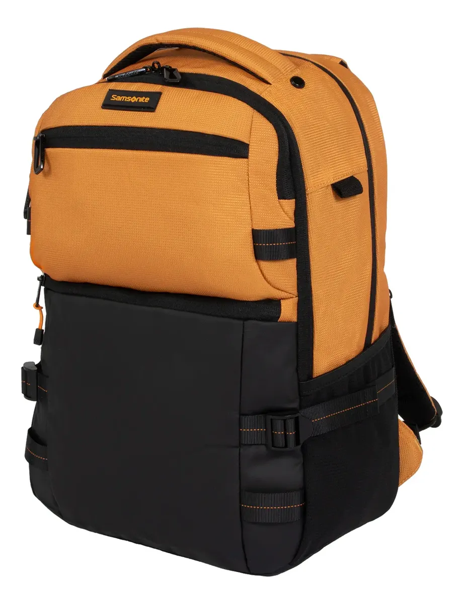 Mochila Samsonite Refraction Meriton P/Notebook Amarilla/Gris