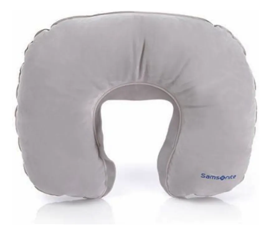 Almohada De Viaje Samsonite Inflable Gris