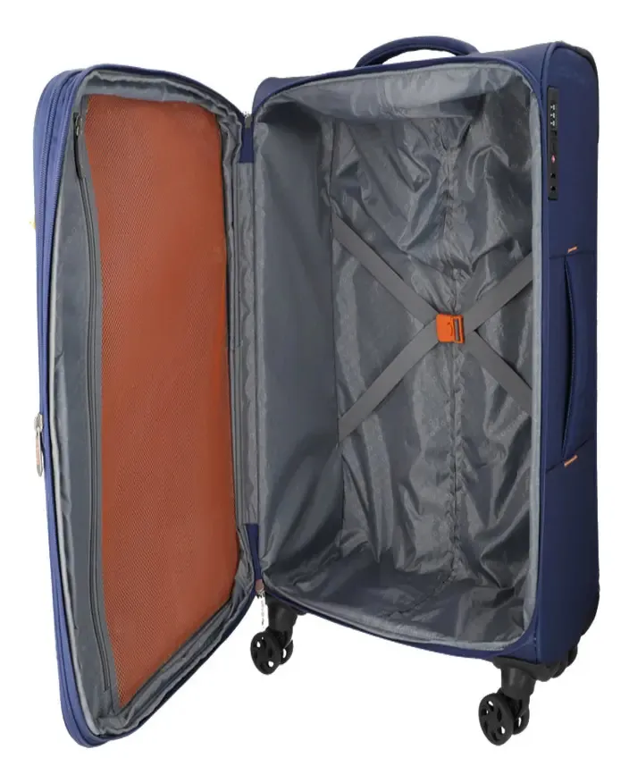 Valija American Tourister Sun Break 24" Mediana Tela Azul