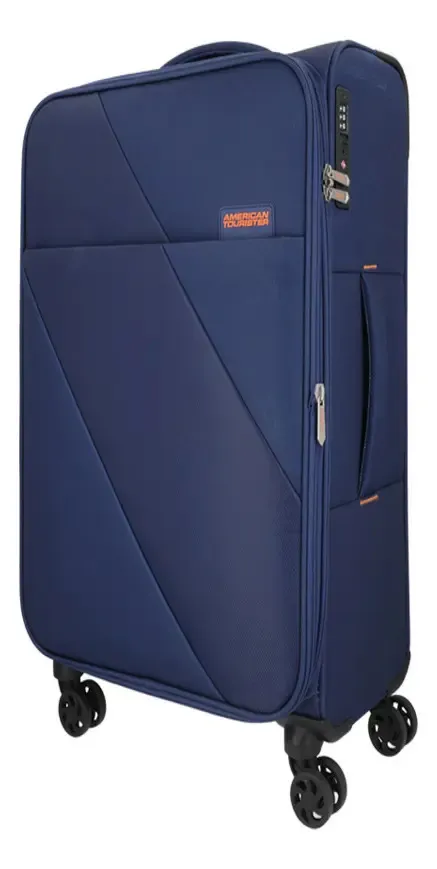 Valija American Tourister Sun Break 24" Mediana Tela Azul