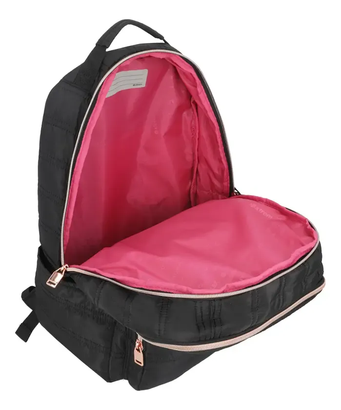 Mochila Xtrem Nebraska P/Notebook Negro/Rosa