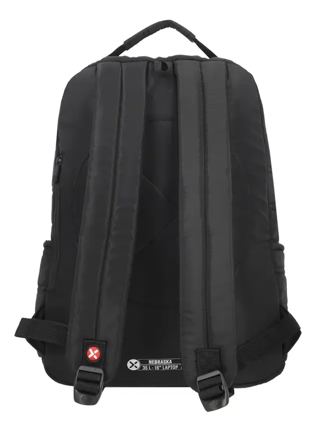Mochila Xtrem Nebraska P/Notebook Negro/Rosa