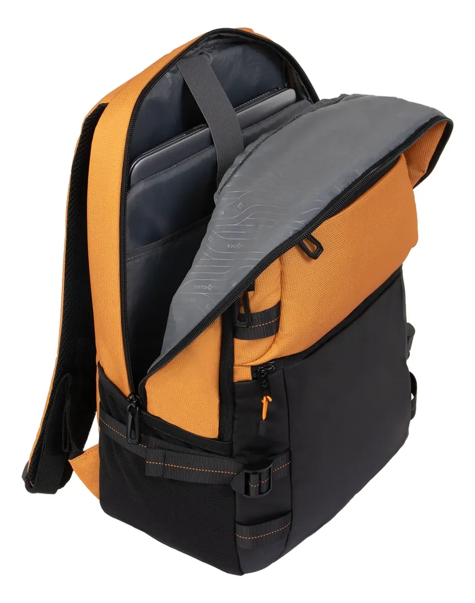 Mochila Samsonite Refraction Meriton P/Notebook Amarilla/Gris