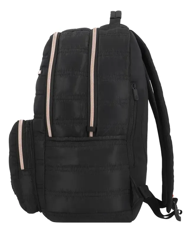 Mochila Xtrem Nebraska P/Notebook Negro/Rosa