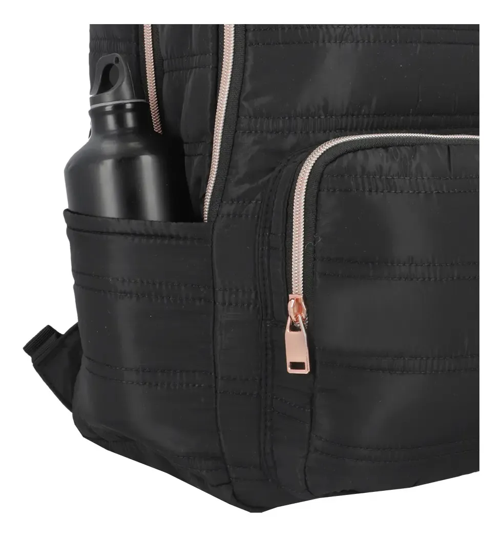 Mochila Xtrem Nebraska P/Notebook Negro/Rosa