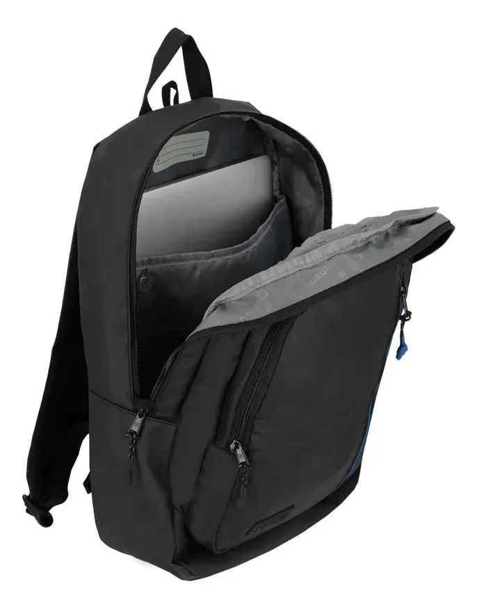 Mochila Xtrem Bronx 2.0 5xt P/Notebook Negro/Azul