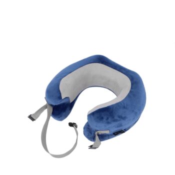 Almohada Samsonite C/Memoria Enrollable C/Funda Azul