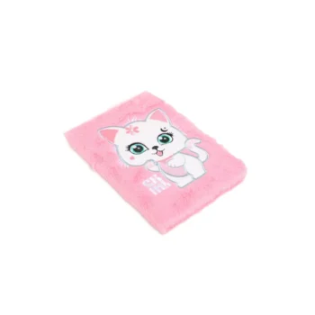 Libreta Chimola A5 Peluche Cat 16x21 cm
