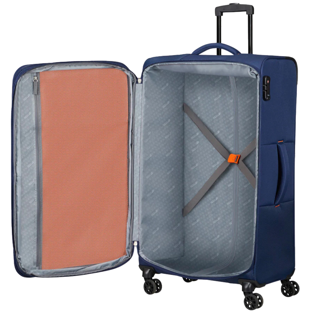 Valija American Tourister Sun Break 28" Grande Tela Azul